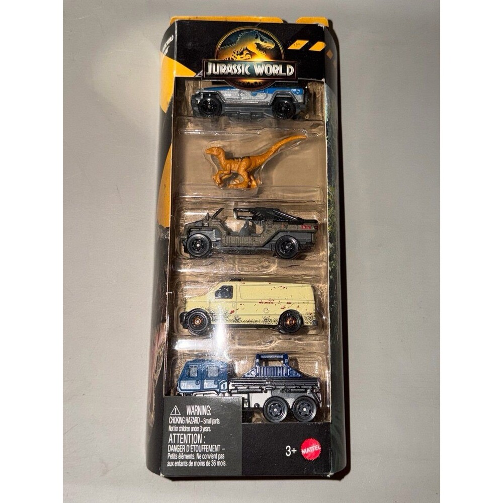 Jurassic World Rebirth: Rapid Getaway Unit 5-Pack by Mattel